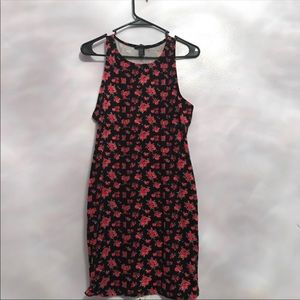FLORAL BODYCON DRESS